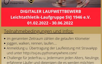 digitaler Laufwettbewerb 2022