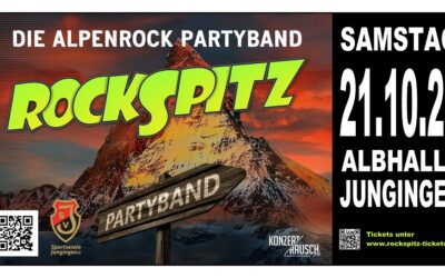 Jubiläums-Rocktoberfest-Party mit „Rockspitz“